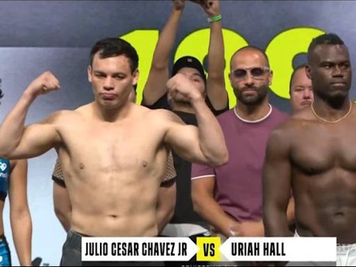 Julio César Chávez Jr vs Uriah Hall: ¿A qué hora y dónde ver la pelea hoy sábado 20 de julio?