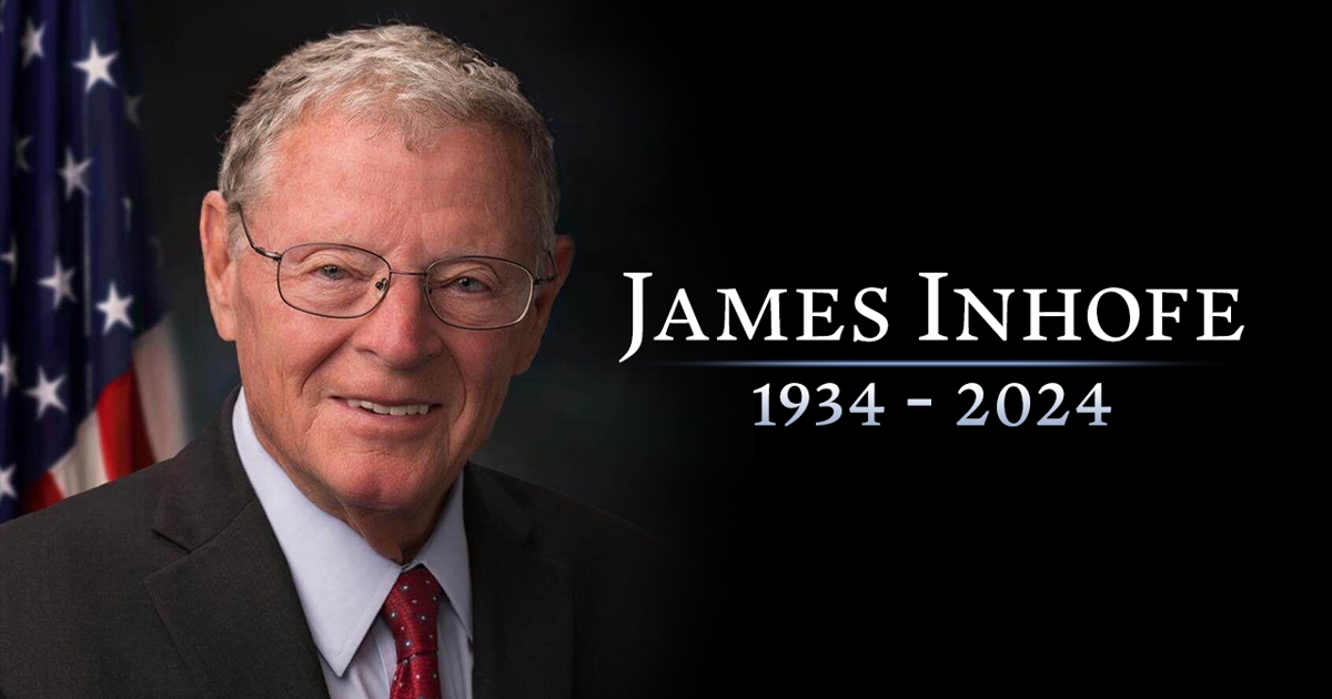 Former United States Senator Jim Inhofe dead at 89