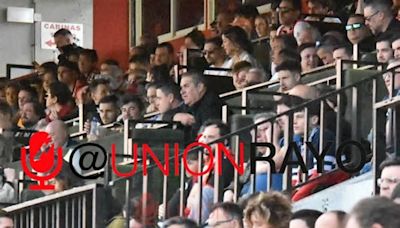 Sandoval estuvo presente en el palco de Vallecas en el Rayo Vallecano – Osasuna