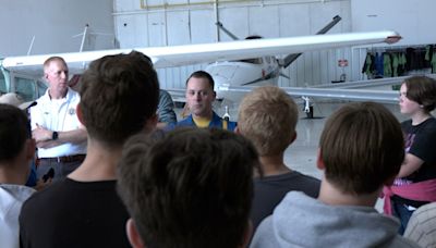 Blue Angels surprise DCPS students