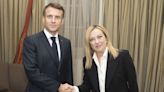 Meloni y Macron abogan por colaborar ante "grandes retos" en primer encuentro