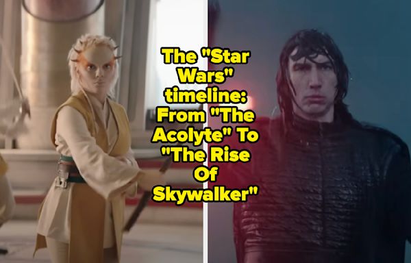 Here’s A Complete Timeline Of Every Star Wars Movie And Series — Including Where "The Acolyte" Fits In