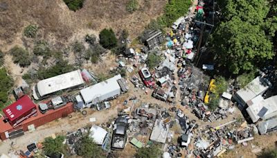 Authorities search Sun Valley hoarder property after years of neighbor complaints