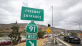 Portion of westbound 91 Freeway in Corona to close this weekend for ongoing repair work