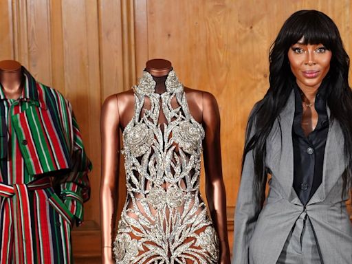 Naomi Campbell’s stylish life in layers as she celebrates 40 years in fashion at the V&A