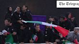 Italian flagbearer apologises to wife after losing wedding ring in Seine during opening ceremony