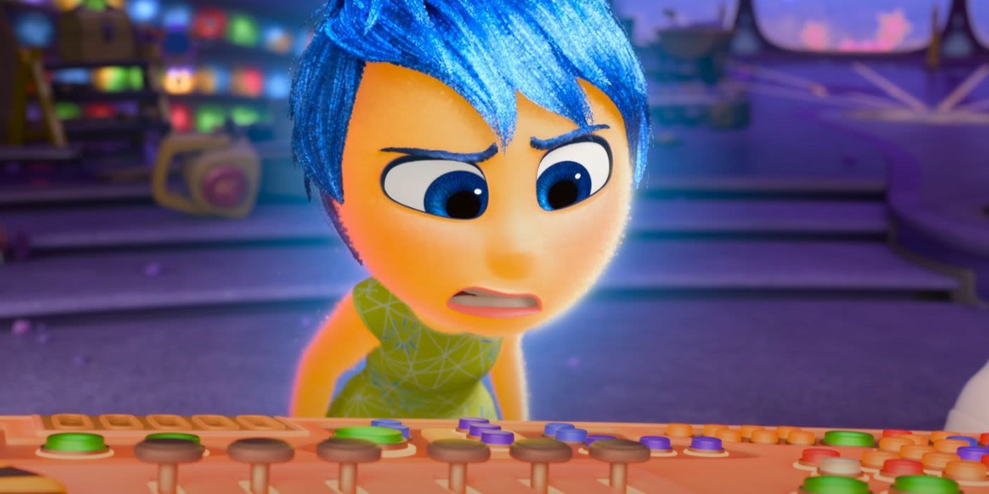 Joy and Sadness Explore Riley's Belief System in New 'Inside Out 2' Images