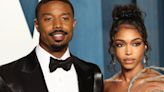 Michael B. Jordan Hugs Steve Harvey In Sweet Moment 1 Year After Lori Harvey Breakup