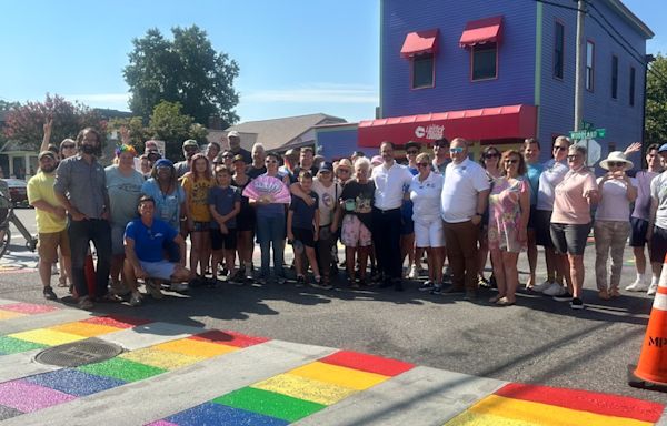 ‘Erasing the hate’: Nashville’s rainbow crosswalk repainted after vandalism