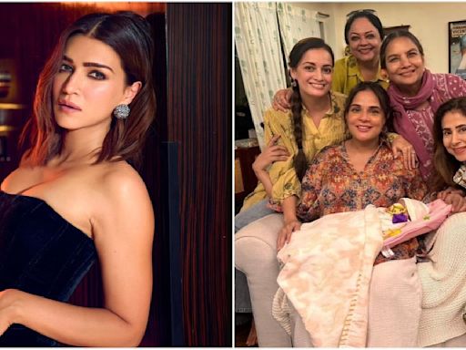 Bollywood Newswrap, July 29: Kriti Sanon’s Greece PICS with rumored beau Kabir Bahia go viral; Richa Chadha and her baby girl pose with ‘masis’