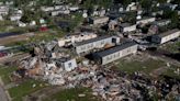 Drone video shows likely tornado destruction at Michigan mobile home park