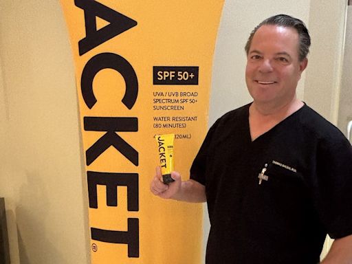 Palm Beach County dermatologist says his sunscreen is kinder to user and oceans too