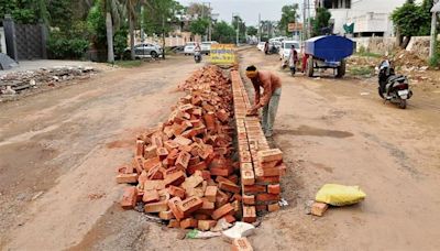 Panipat MLA Pramod Vij’s neighbours oppose construction of road divider in Model Town