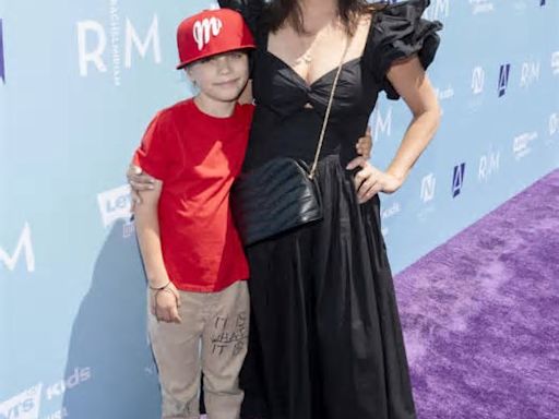 Tiffani Thiessen Radiates Elegance in Black Sundress During Outing With Son Holt