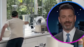 Jimmy Kimmel Faces Off With a Hawk Inside His House After Son Billy's Open Heart Surgery