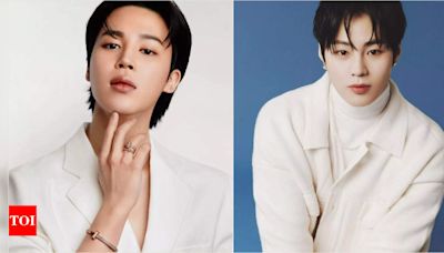 Jimin apologizes to friend Ha Sung-woon for lack of support during military service | K-pop Movie News - Times of India