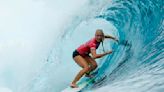 Olympics surfing competition starts in Tahiti with wave rides, wipe outs