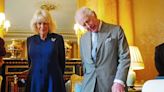 King Charles' cheeky six-word quip as he marks one year since Coronation with Queen Camilla