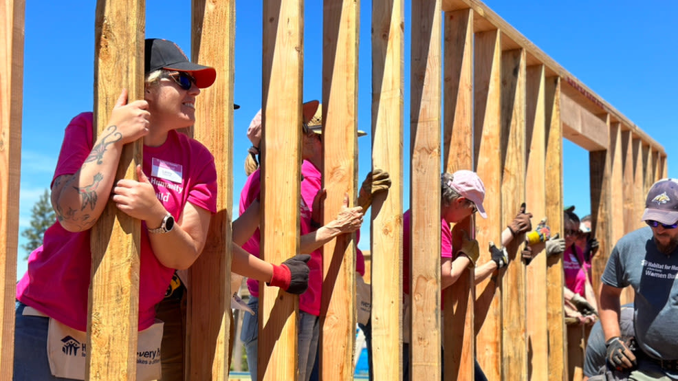 Women's empowerment in construction: 'Women Build' event builds homes in Paradise