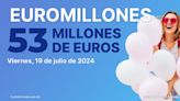 Euromillones: comprobar los resultados del sorteo de hoy, viernes 19 de julio