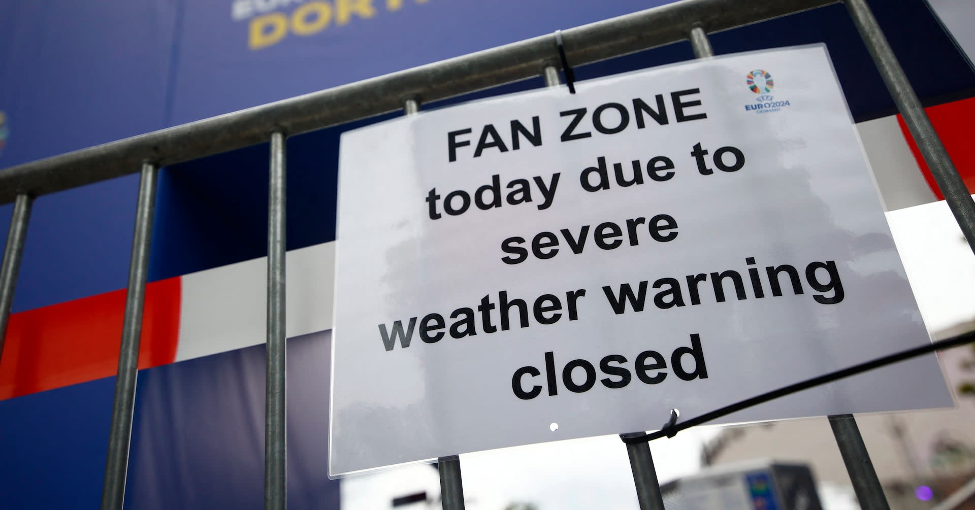 Weather warning shuts down Berlin's Euro 2024 fan zones