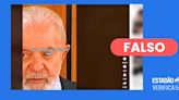 É falso vídeo em que Lula parece xingar eleitores de burros; áudio foi manipulado