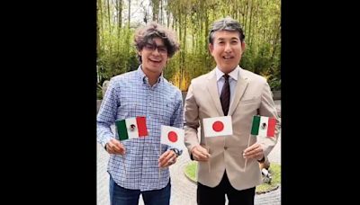 Embajador de Japón en México queda sorprendido con Iñaki Godoy