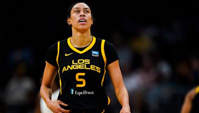 Sparks' Dearica Hamby files federal lawsuit against Aces, WNBA