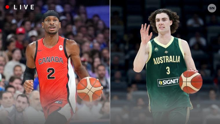 Canada vs. Australia live score, updates, highlights from 2024 Olympic men's basketball game | Sporting News Australia