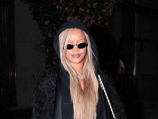 Rihanna Breaks Up an All-Black Outfit With a Major Chanel Bag