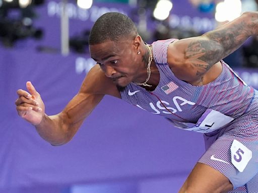 Paris Olympics: Quincy Hall comes from behind to win 400m