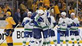 Boeser's hat trick helps Canucks rally, push Preds to brink of elimination