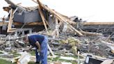 Residents begin going through the rubble after tornadoes hammer parts of Nebraska and Iowa