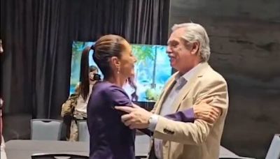 Elecciones en México: el abrazo de Alberto Fernández con Claudia Sheinbaum y los saludos de Cristina Kirchner y Evo Morales