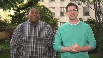 Watch Andy Samberg gush over 'SNL' costar Kenan Thompson: 'Still killing it'