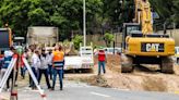 Socavón en López Mateos: Avanzan obras del hundimiento en avenida de Zapopan