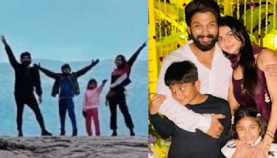 PHOTO: Amidst speculations of rift with Sukumar, Allu Arjun enjoys holiday with wife Sneha and kids in Europe