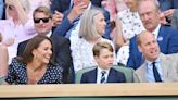 Duchess Kate and Prince George Coordinate in Navy for His Wimbledon Debut