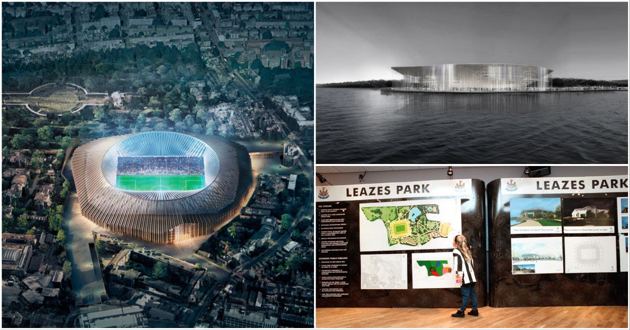 Ranking the five best football stadiums that were never built