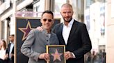 Marc Anthony Reacts to David Beckham Surprising Him at His Walk of Fame Ceremony: 'I'm Going to Kick His A**'