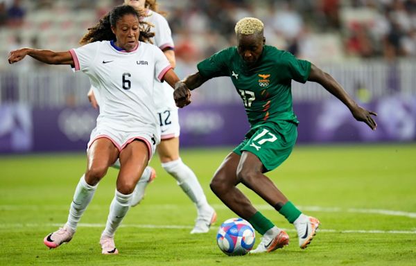VIDEO: US women’s soccer rolls by Zambia to open Olympic play; men’s rugby bows out in quarterfinals
