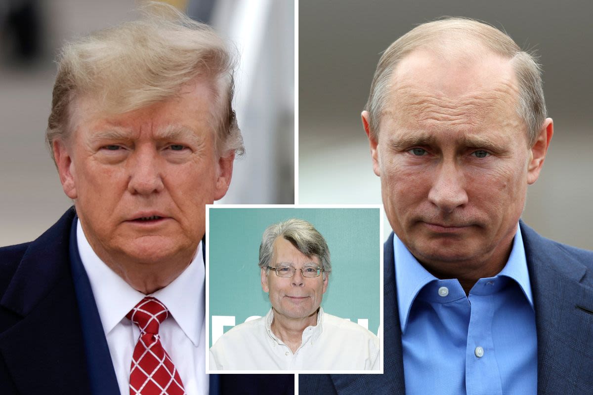 Stephen King's Trump, Putin comment takes off online