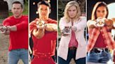 Power Rangers reunion special clip reveals how the Red and Pink Dino Powers are transferred to new Rangers