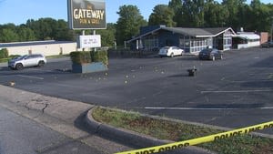 Officer, armed suspect shot at Hickory bar, department says