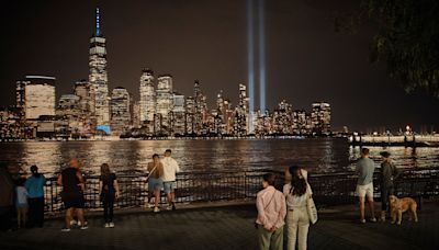 Annual Tribute in Light shines again to mark 23 years since 9/11 terror attacks