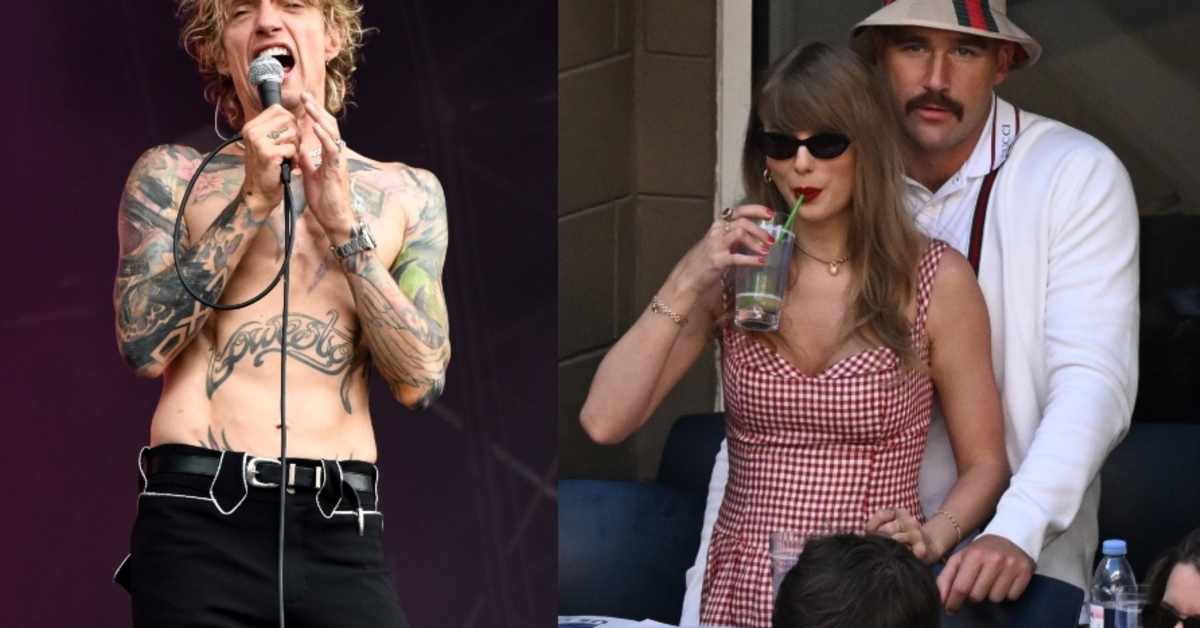 ...Justin Hawkins Has Bold Reaction to Taylor Swift and Travis Kelce Singing His Song in Viral U.S. Open Clip