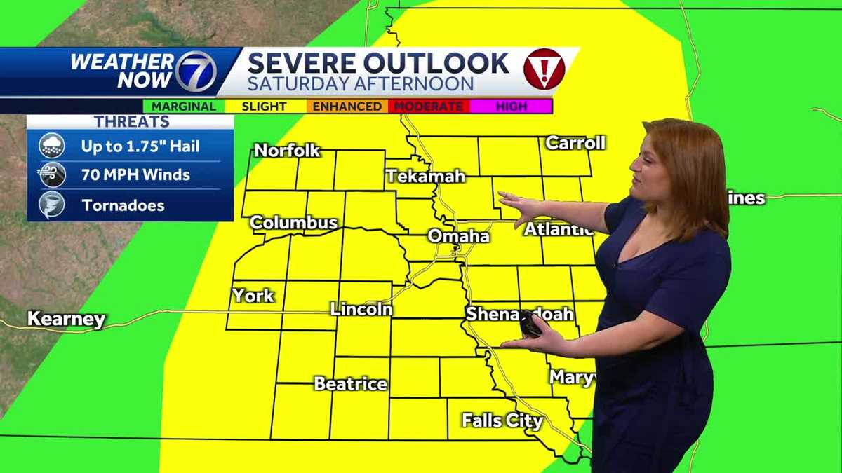 Severe weather day Saturday, June 15 morning weather forecast