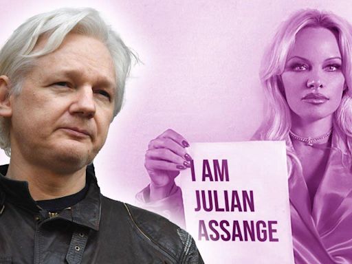 The unlikely friendship between Julian Assange and Pamela Anderson