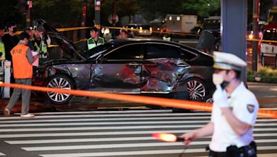 South Korea: Nine pedestrians killed in 'wrong way crash' on busy road in Seoul - driver investigated