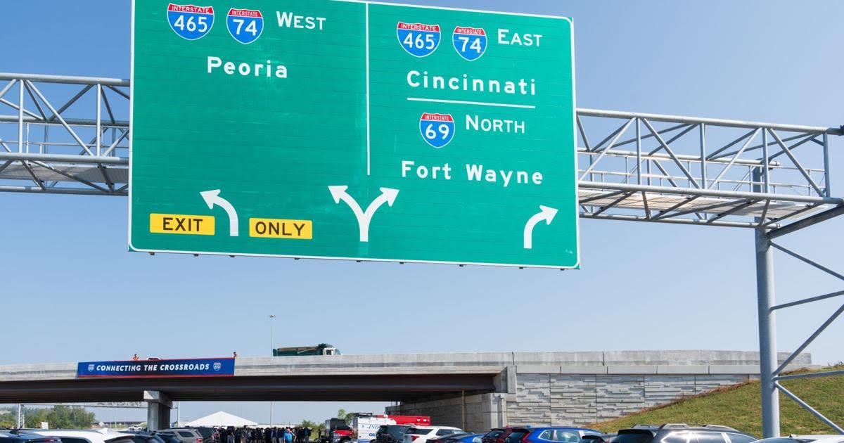 Interstate 69 crosses the finish line